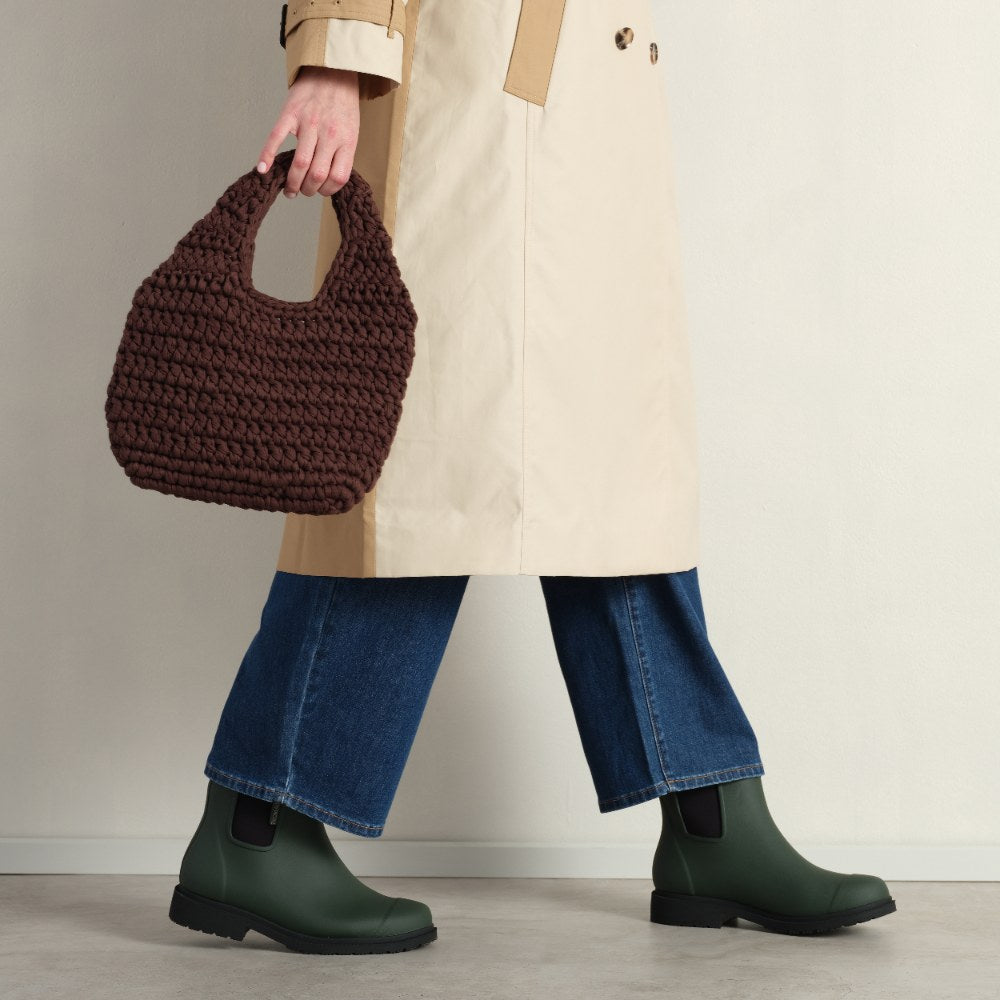 Bobbi Wellington Boot // Forest Green