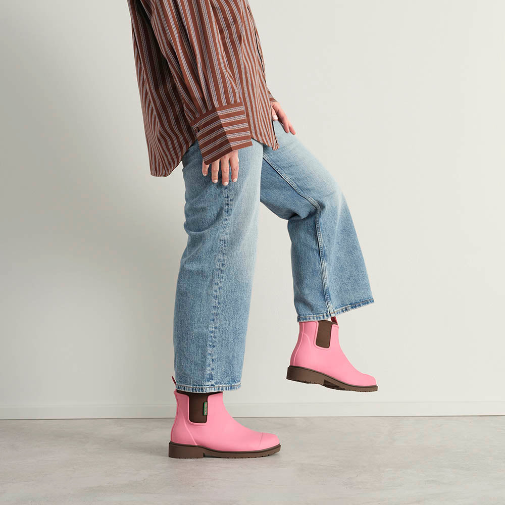 Bobbi Wellington Boot // Musk Pink