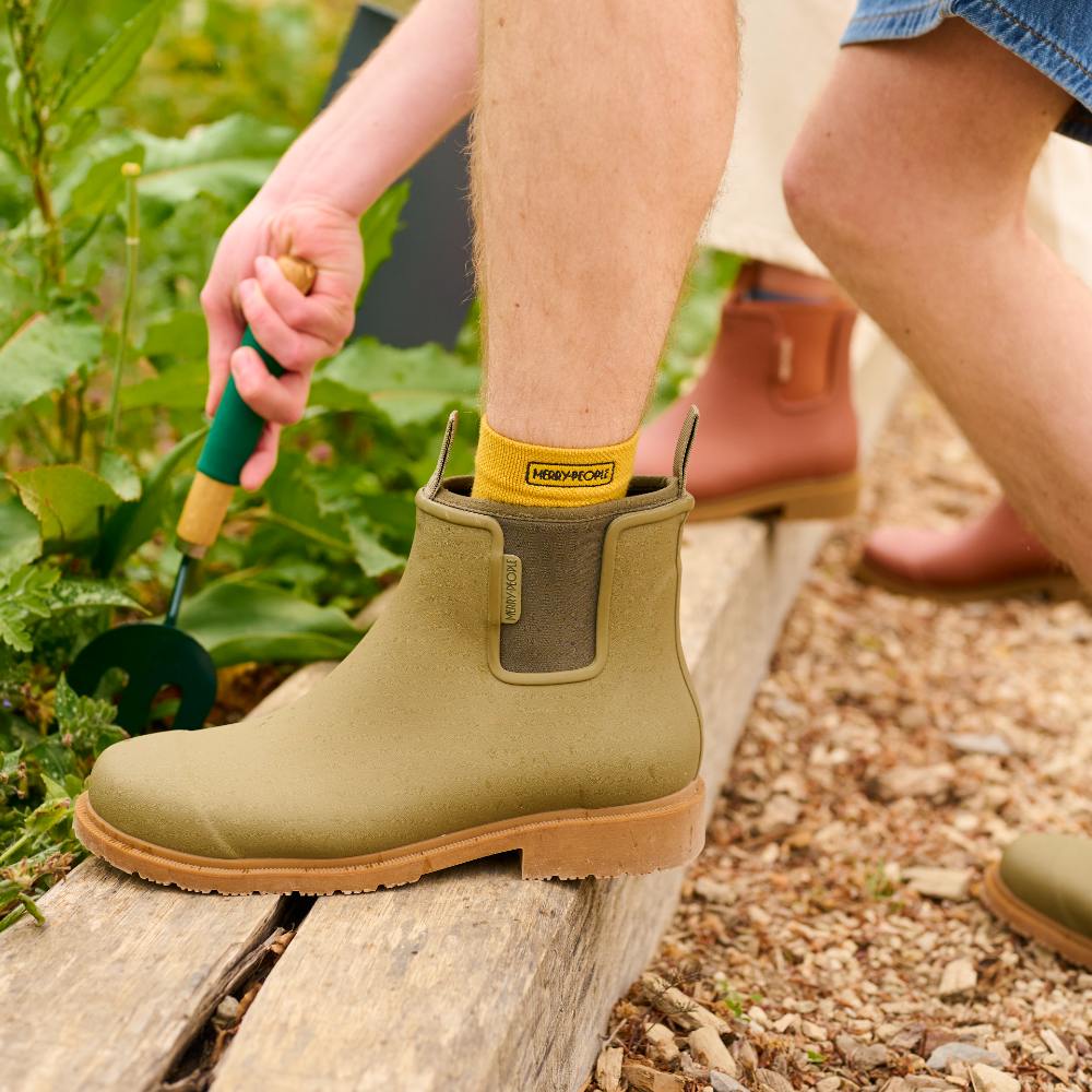 Bobbi Wellington Boot // Khaki Green