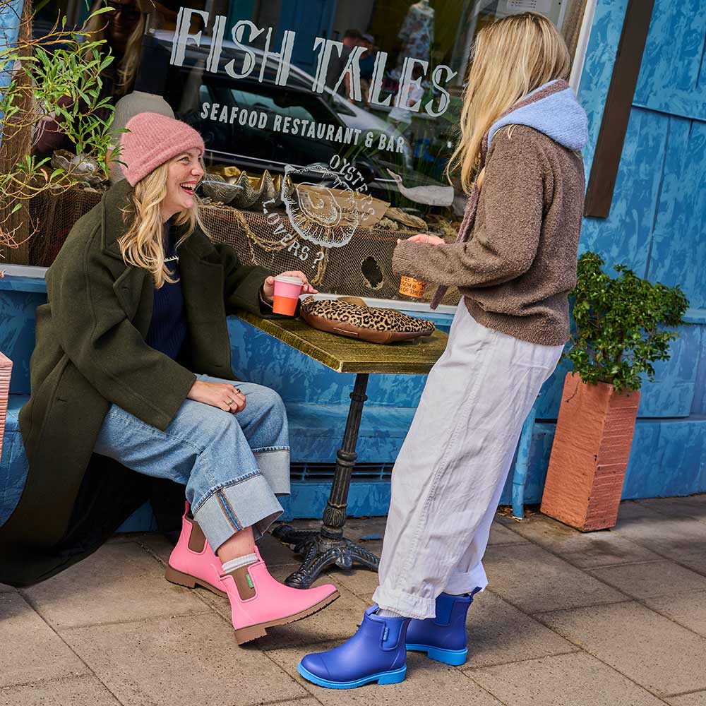 Bobbi Wellington Boot // Cobalt Blue
