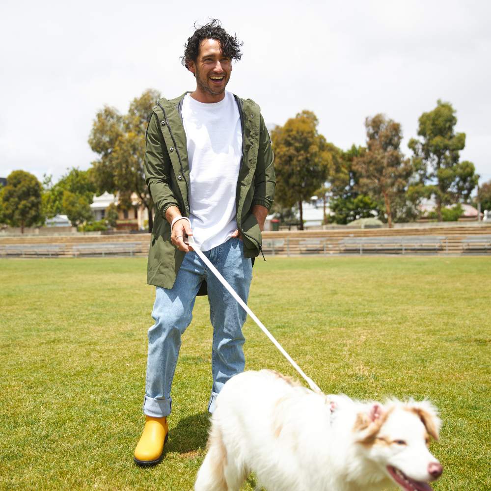 Dog clearance wellies yellow