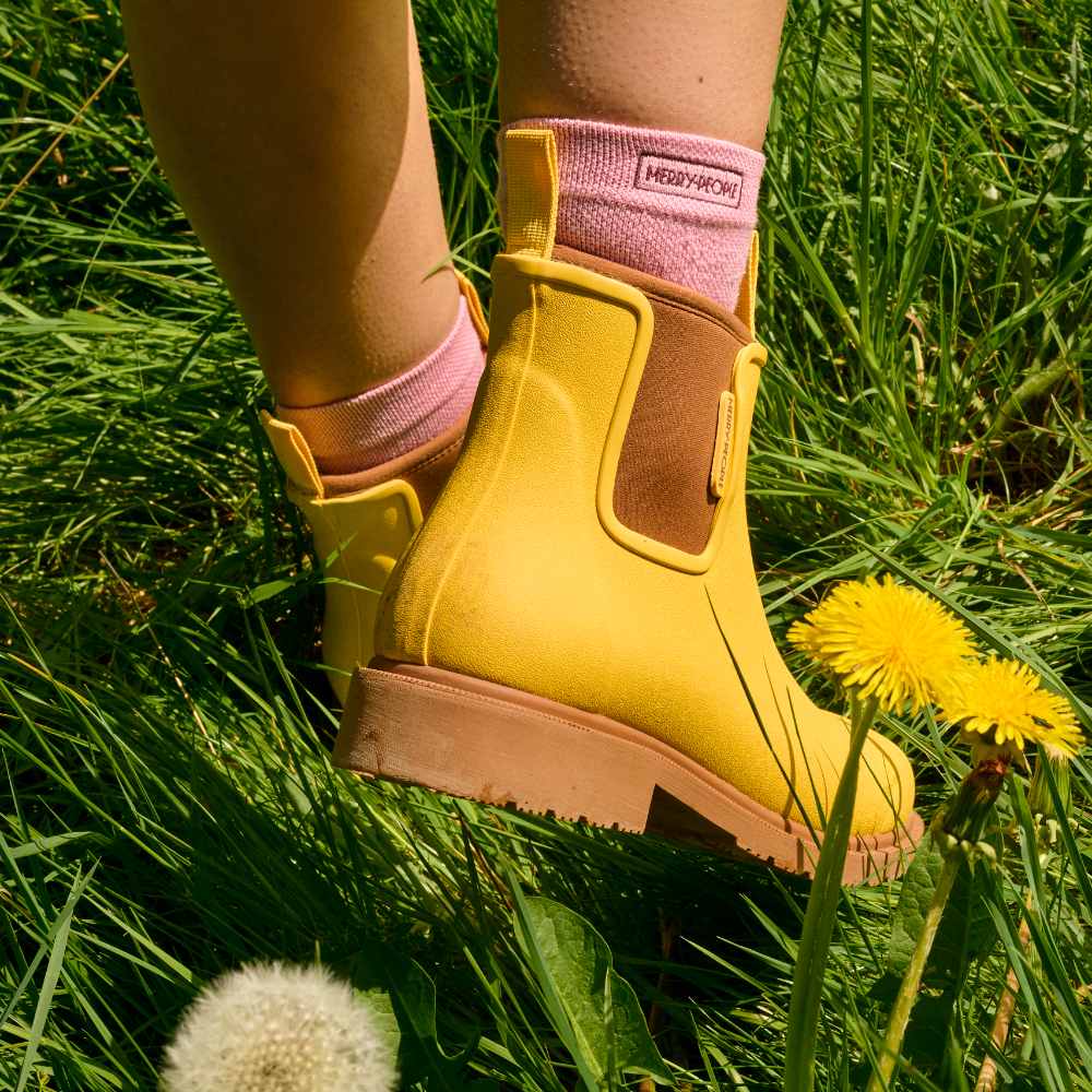 Bobbi Wellington Boot // Sunflower Yellow