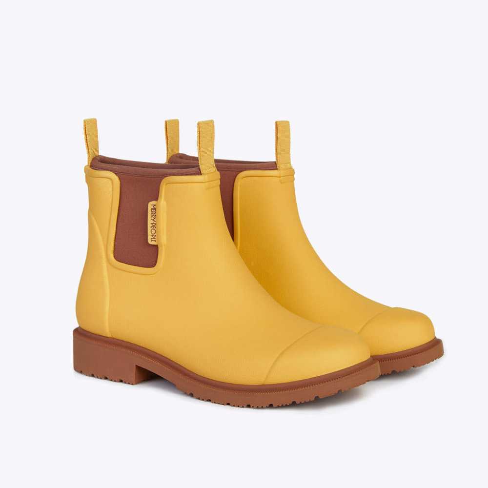 Bobbi Wellington Boot // Sunflower Yellow