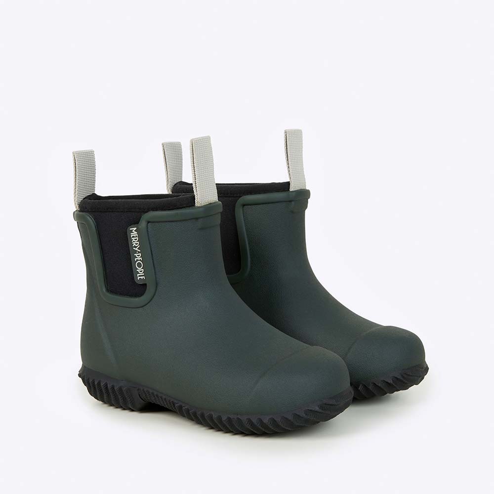 Bobbi Kids Wellington Boot // Forest Green