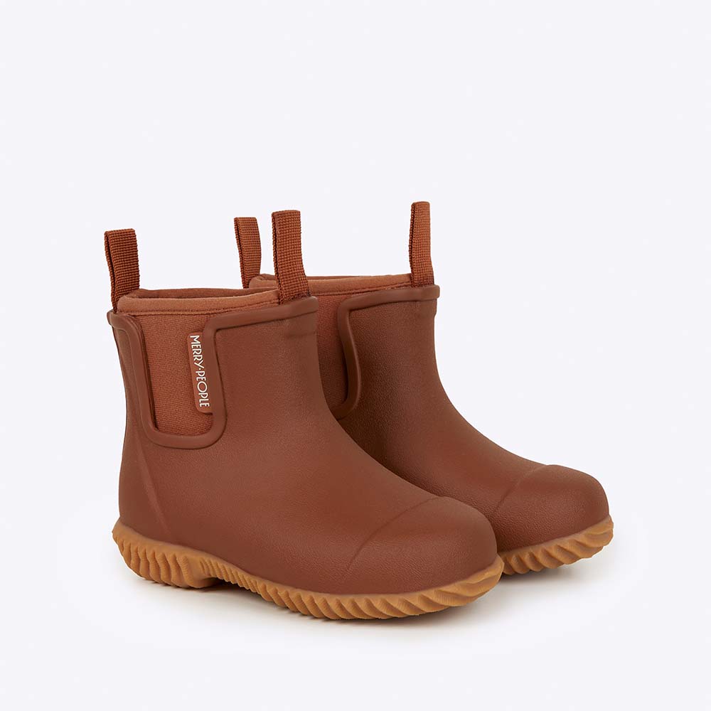 Bobbi Kids Wellington Boot // Rust