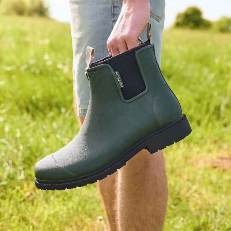 Bobbi Wellington Boot // Forest Green