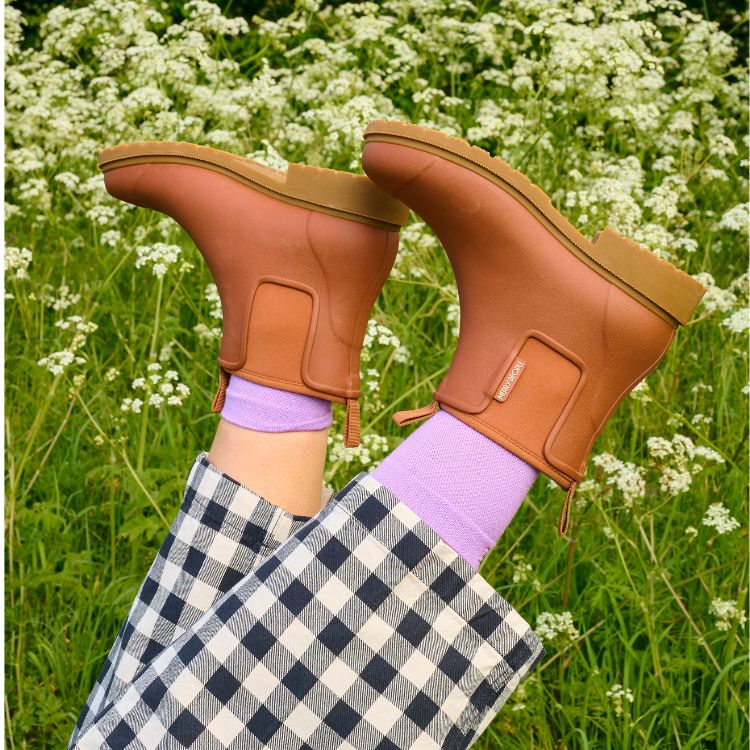 Bobbi Wellington Boot // Rust