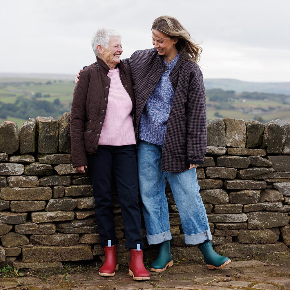 Bobbi Wellington Boot // Teal