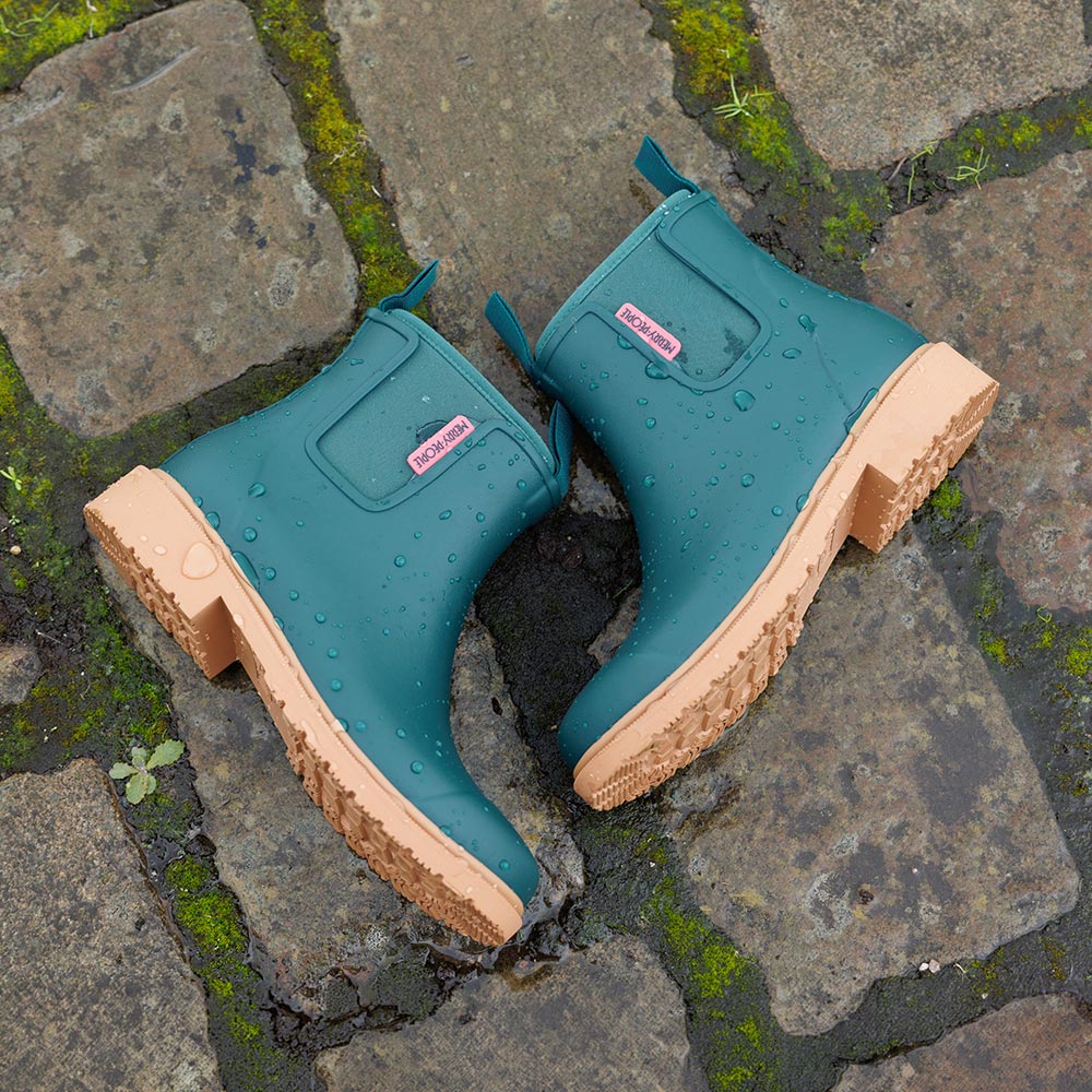 Bobbi Wellington Boot // Teal