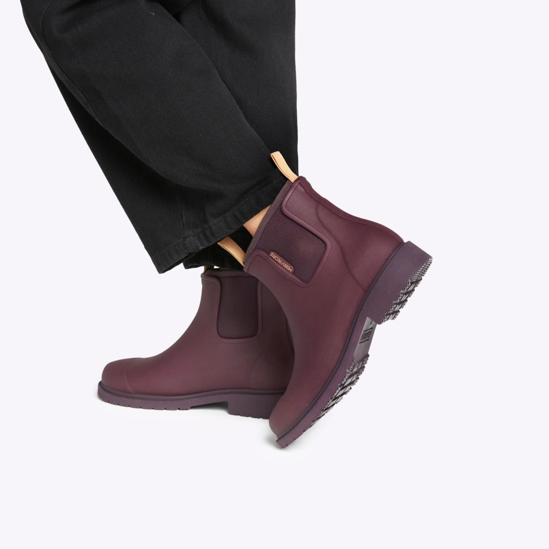 Bobbi Wellington Boot // Dark Cherry