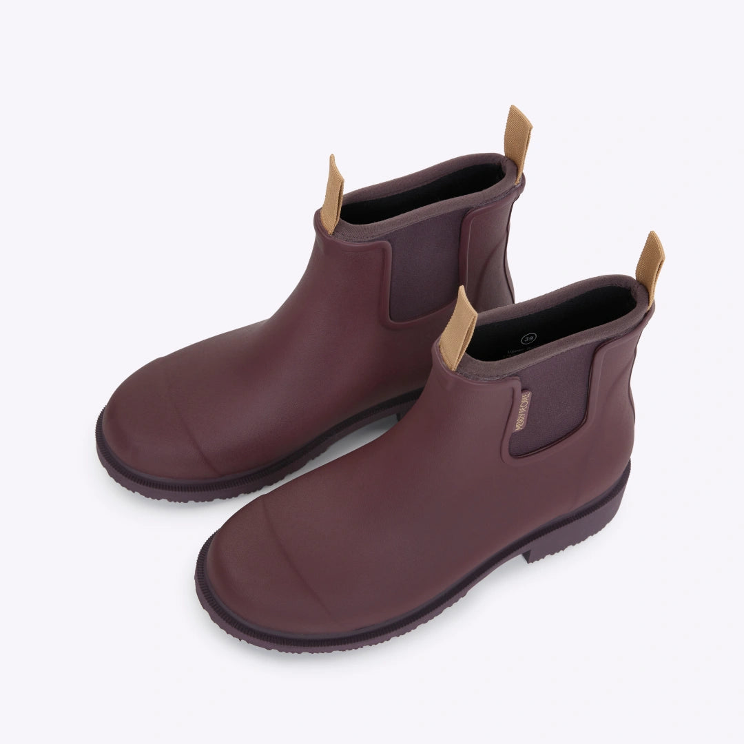 Bobbi Wellington Boot // Dark Cherry