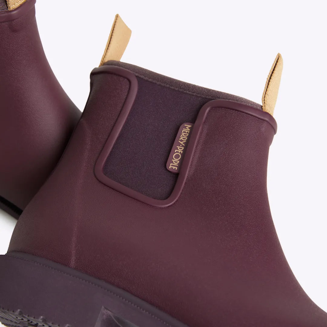 Bobbi Wellington Boot // Dark Cherry