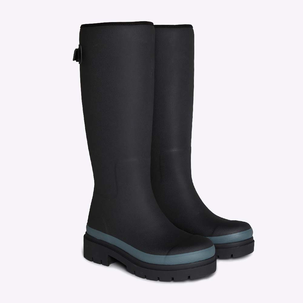 Fergie Tall Wellington Boot // Black