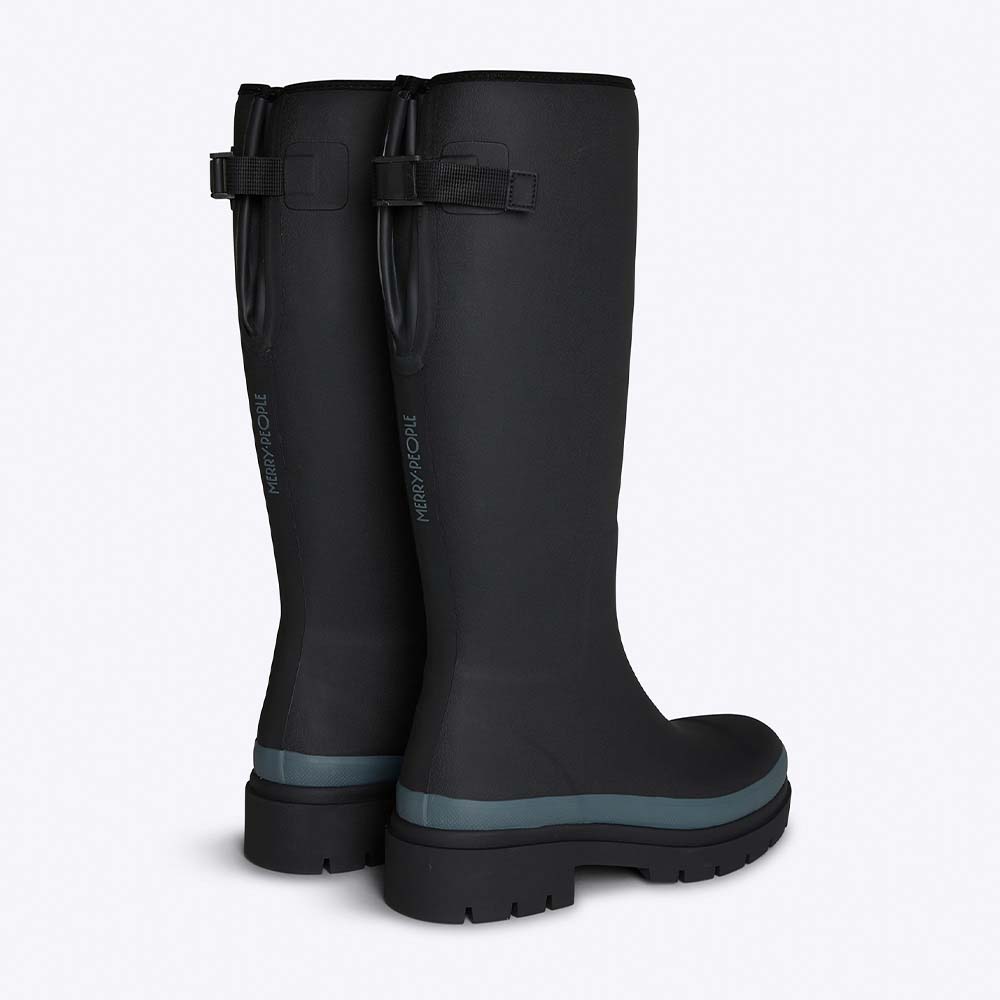 Fergie Tall Wellington Boot // Black