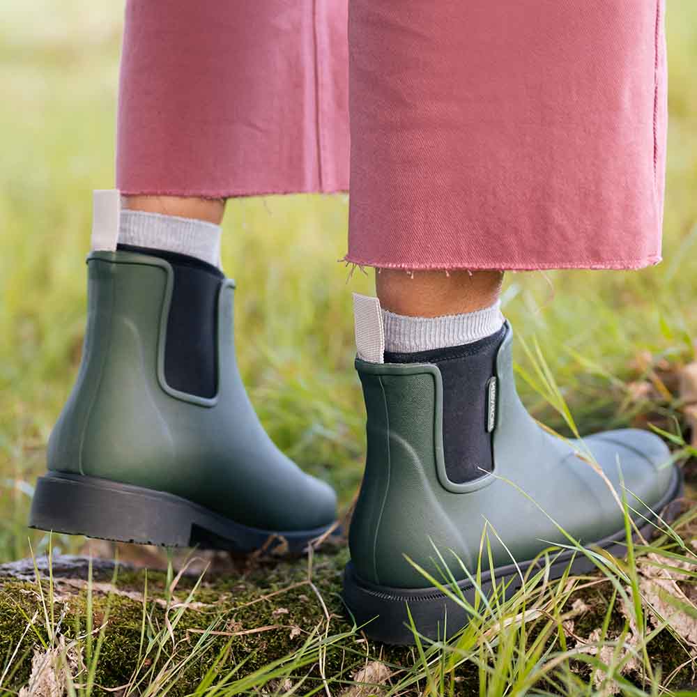 Bobbi Wellington Boot // Forest Green