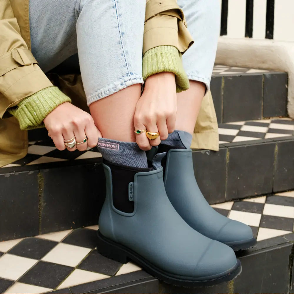 Bobbi Wellington Boot // Slate Grey