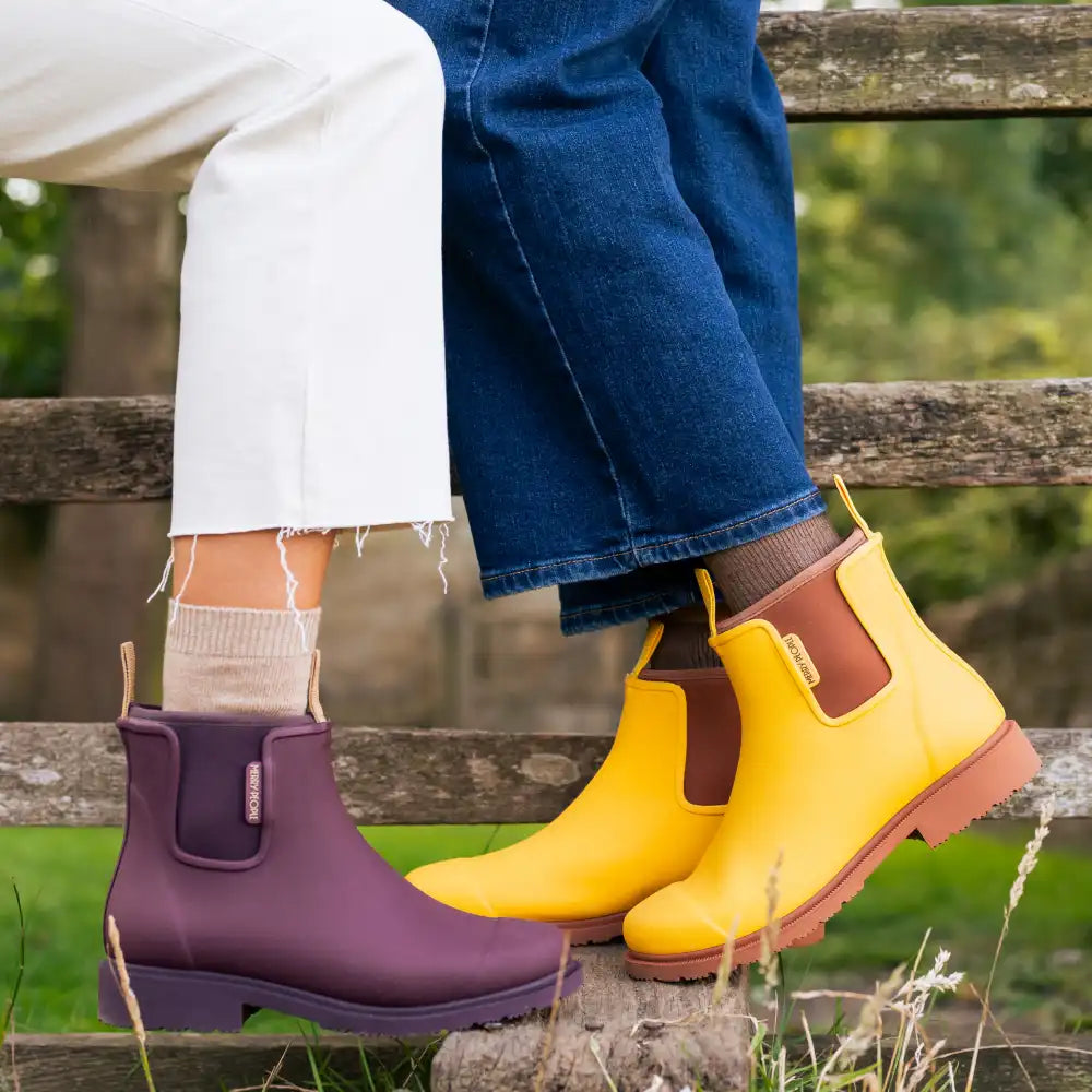 Bobbi Wellington Boot // Sunflower Yellow