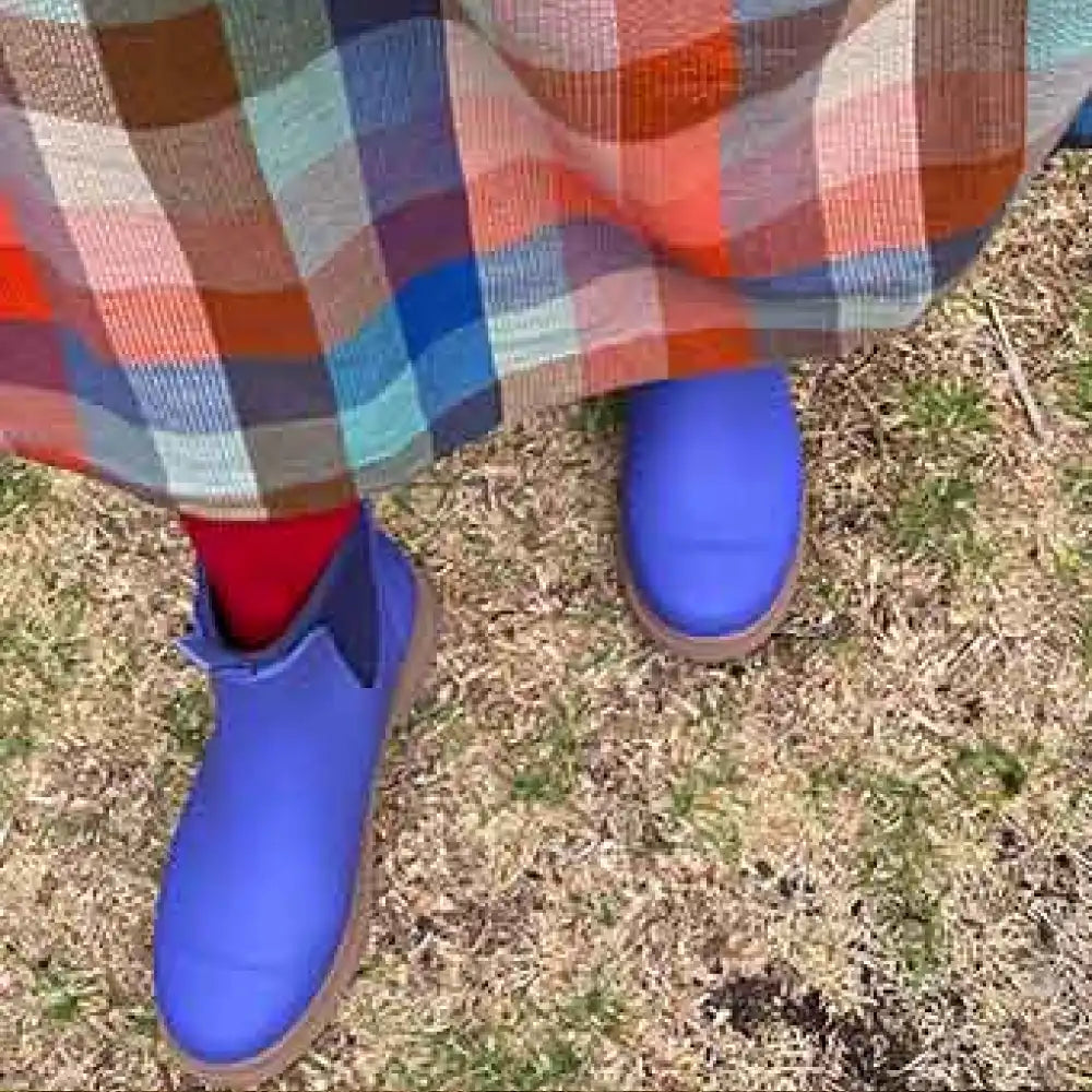 Bobbi Wellington Boot // Violet Blue