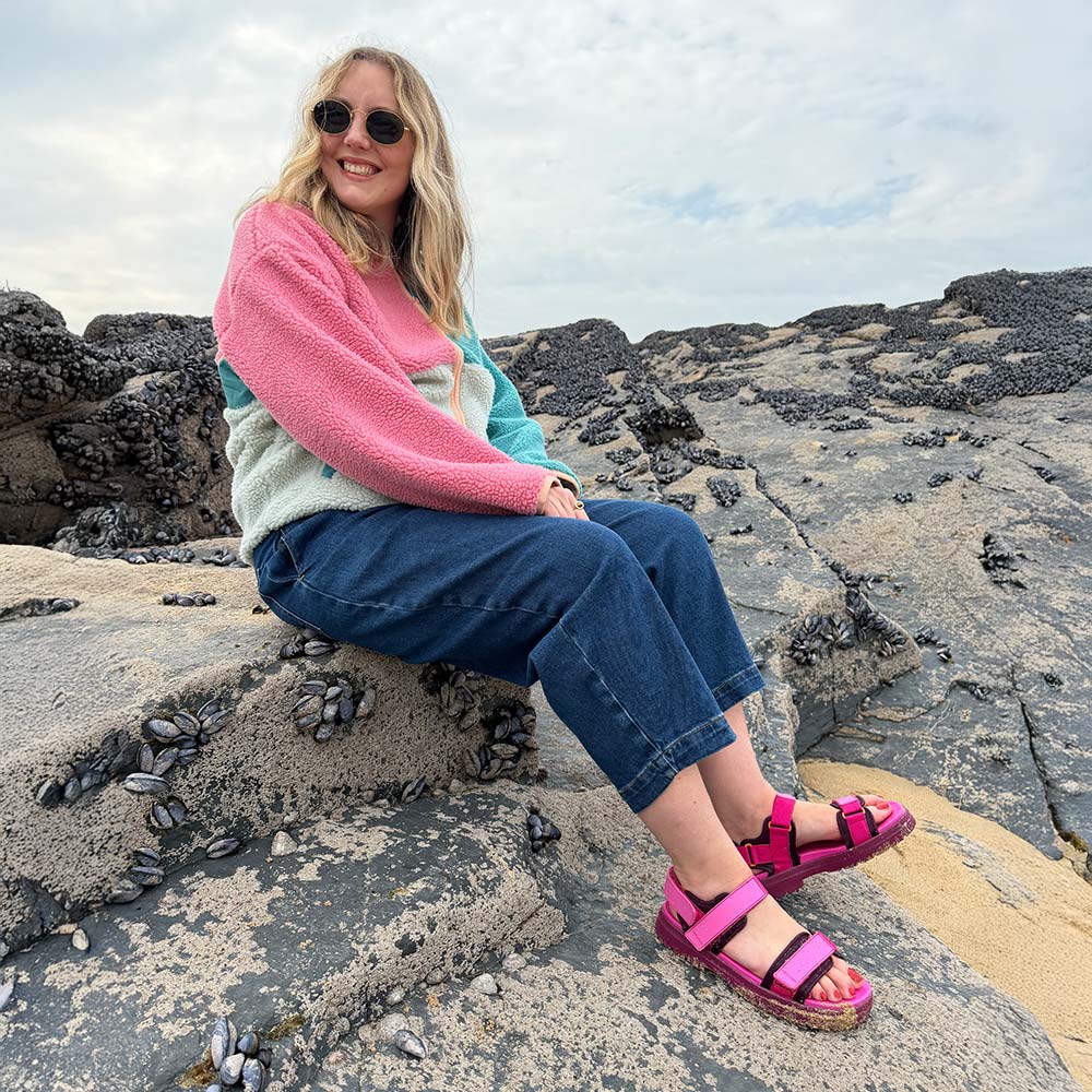 Lochie Sandal // Mixed Berry