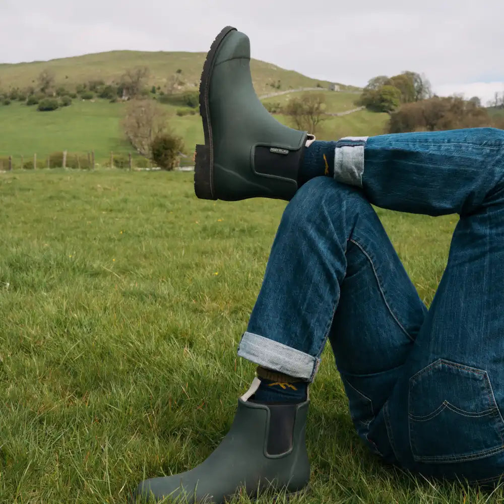 Bobbi Wellington Boot // Forest Green