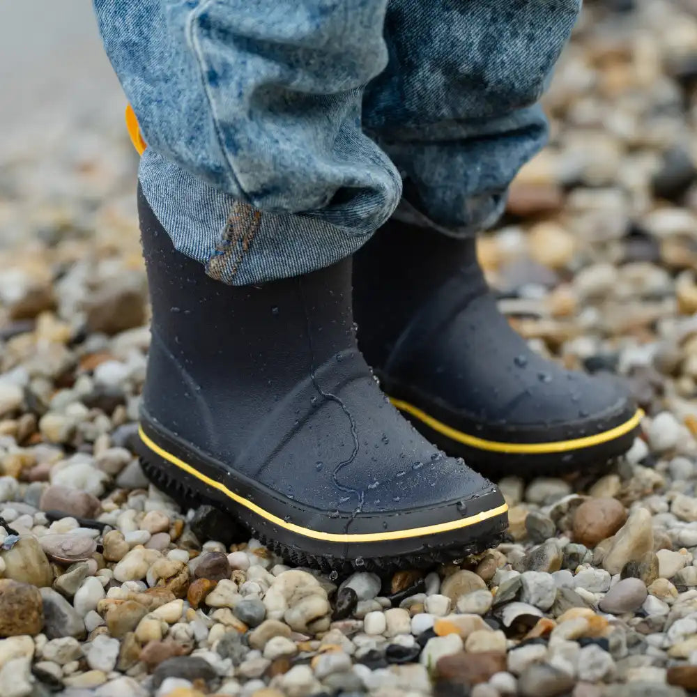 Andie Kids Wellington Boot // Midnight Blue