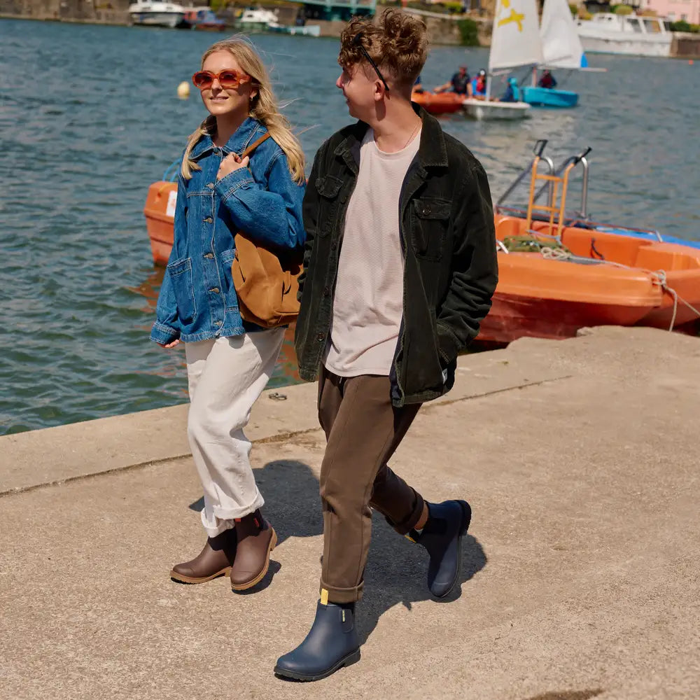 Bobbi Wellington Boot // Midnight Blue