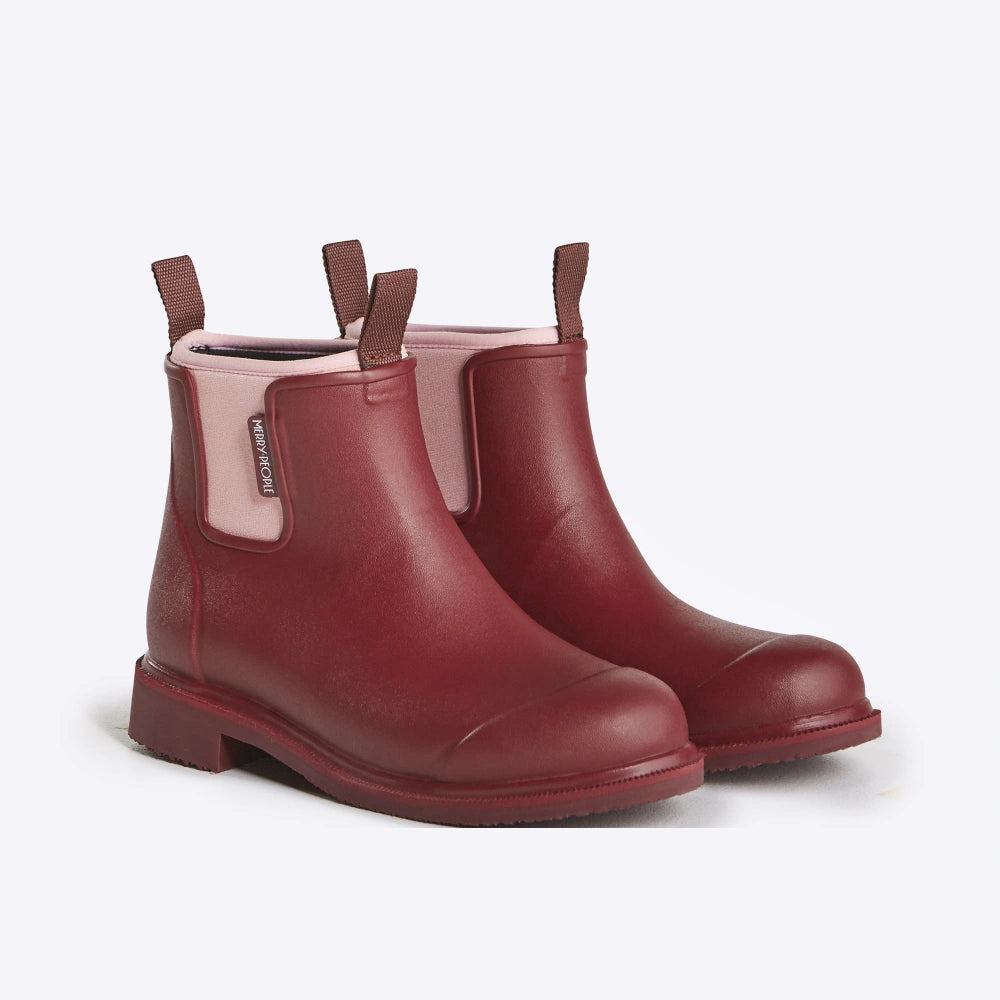 Bobbi Wellington Boot Beetroot & Light Pink [Retired]