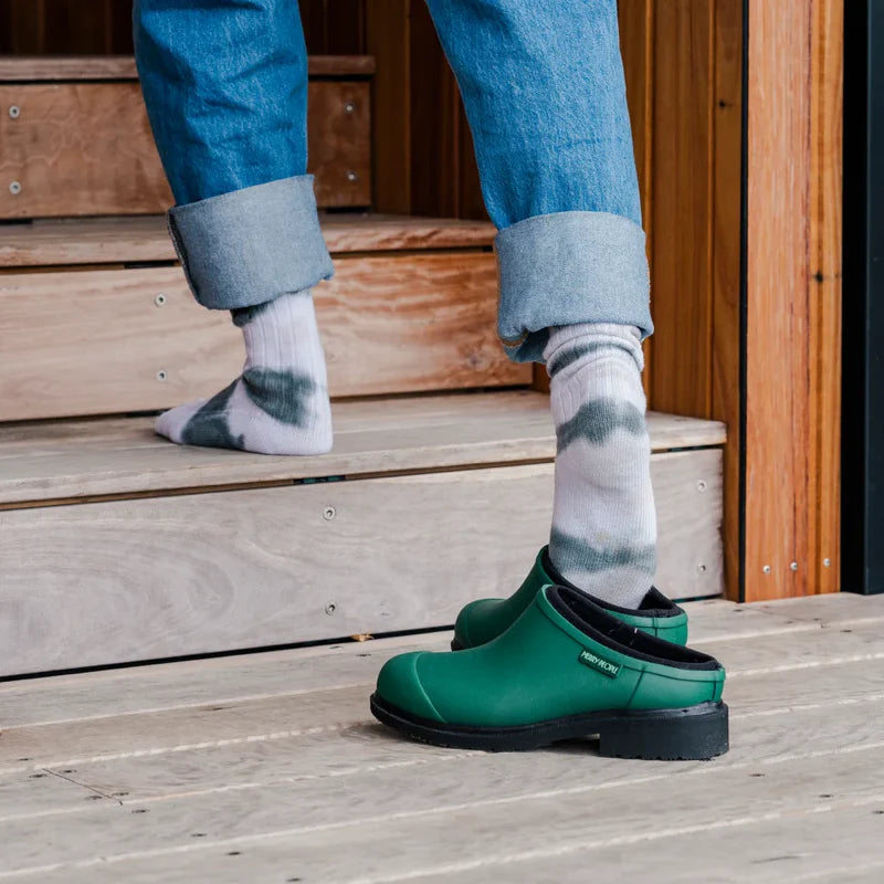 Billie Clog // Alpine Green