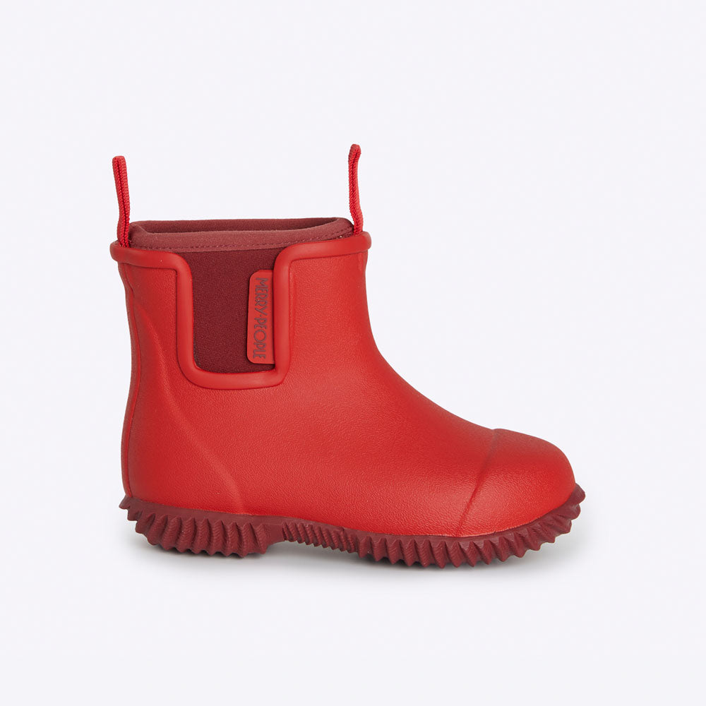 Bobbi Kids Wellington Boot // Chilli Red