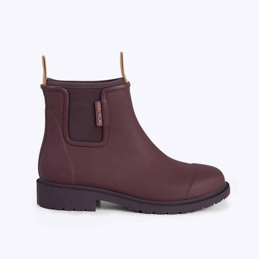 Bobbi Wellington Boot // Dark Cherry