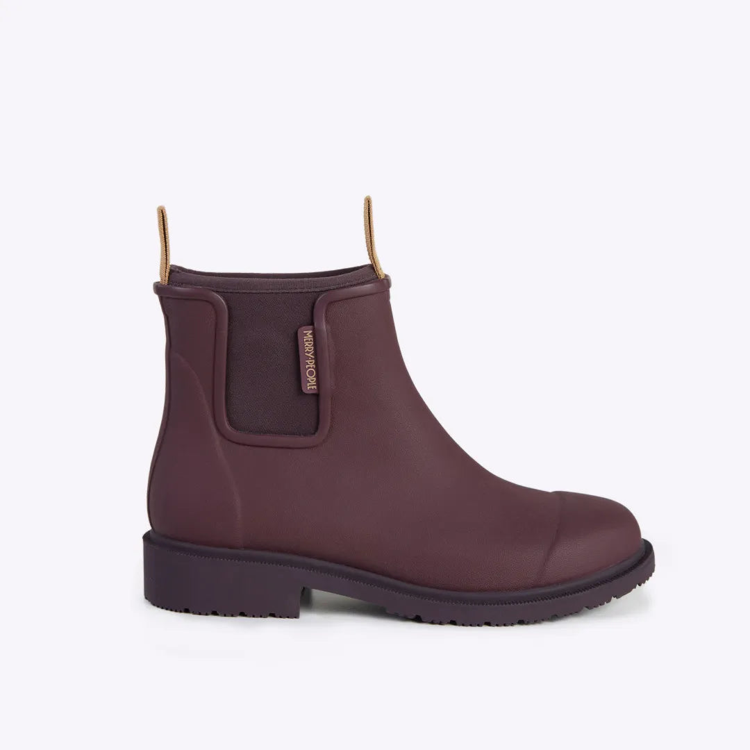 Bobbi Wellington Boot // Dark Cherry