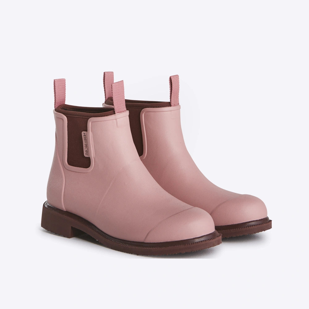 Bobbi Wellington Boot // Dusty Pink