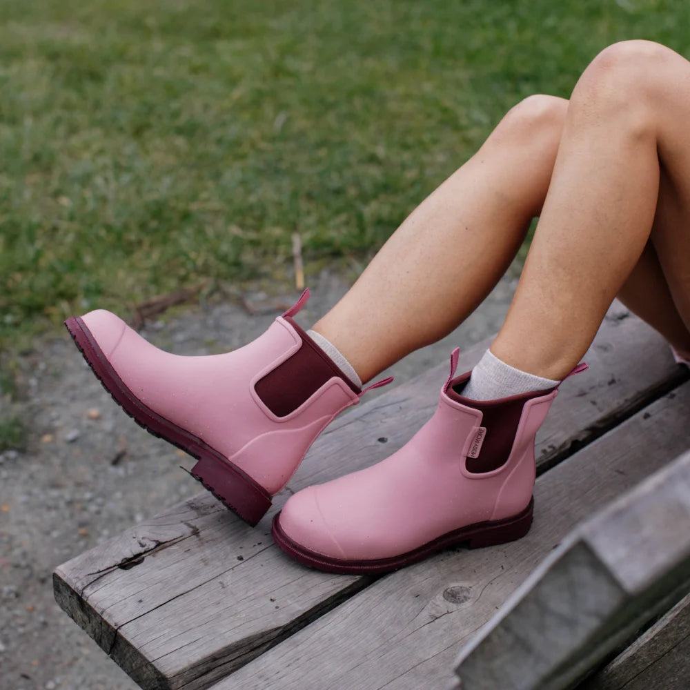 Bobbi Wellington Boot Dusty Pink