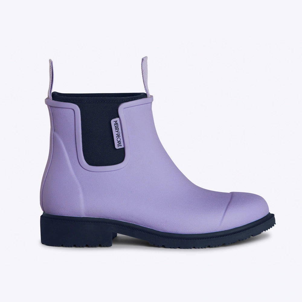 Bobbi Wellington Boot // Lavender & Navy