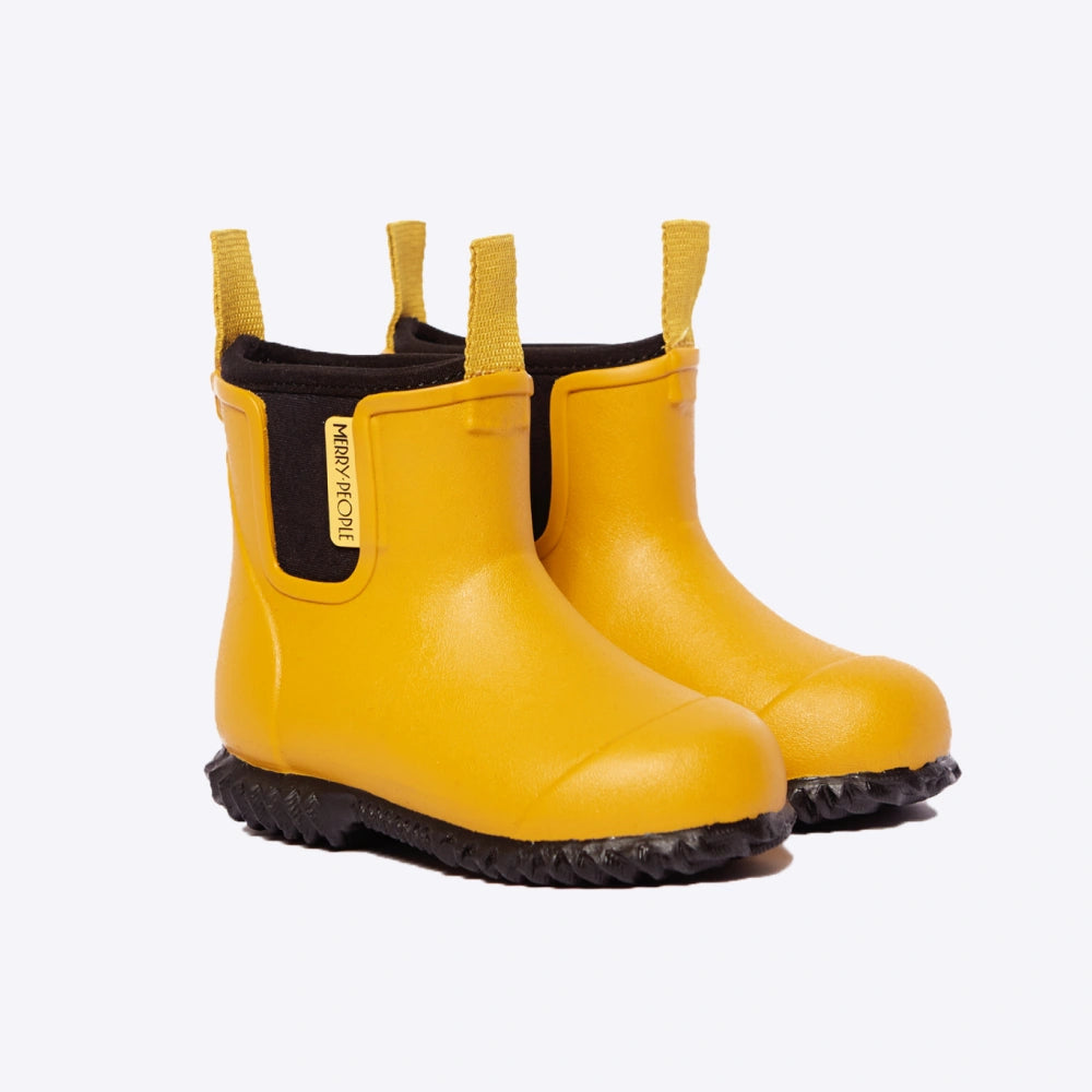 Bobbi Kids Wellington Boot // Mustard Yellow