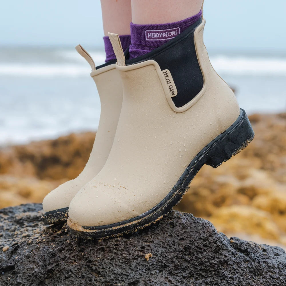 Bobbi Wellington Boot // Sand